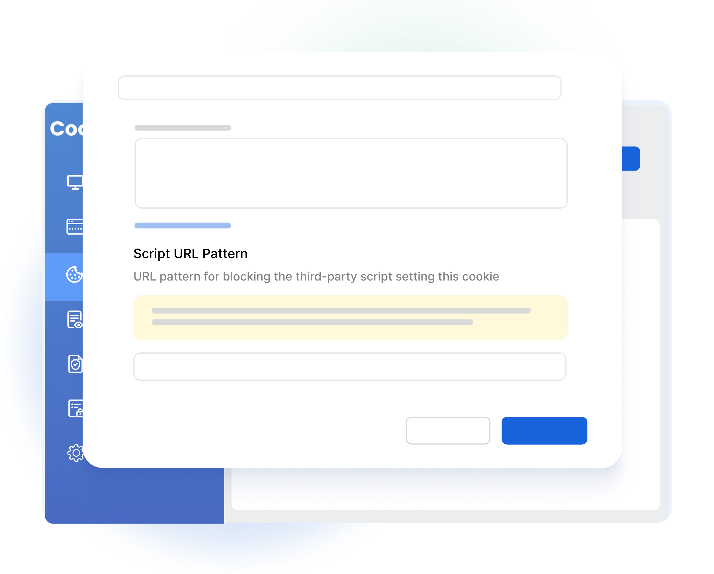 Automatisk blockering av cookies