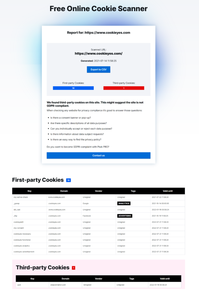 Cookie Checker: Check What Cookies a Website Uses