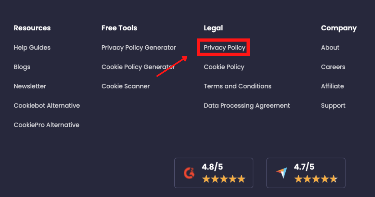 Free Privacy Policy Template Generator - CPRA, CCPA, GDPR - Free Privacy Policy