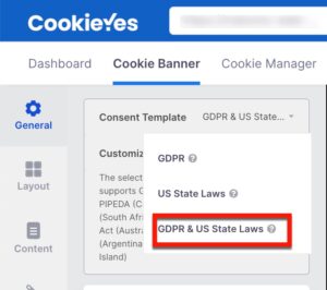 Consent template- GDPR & US State Laws