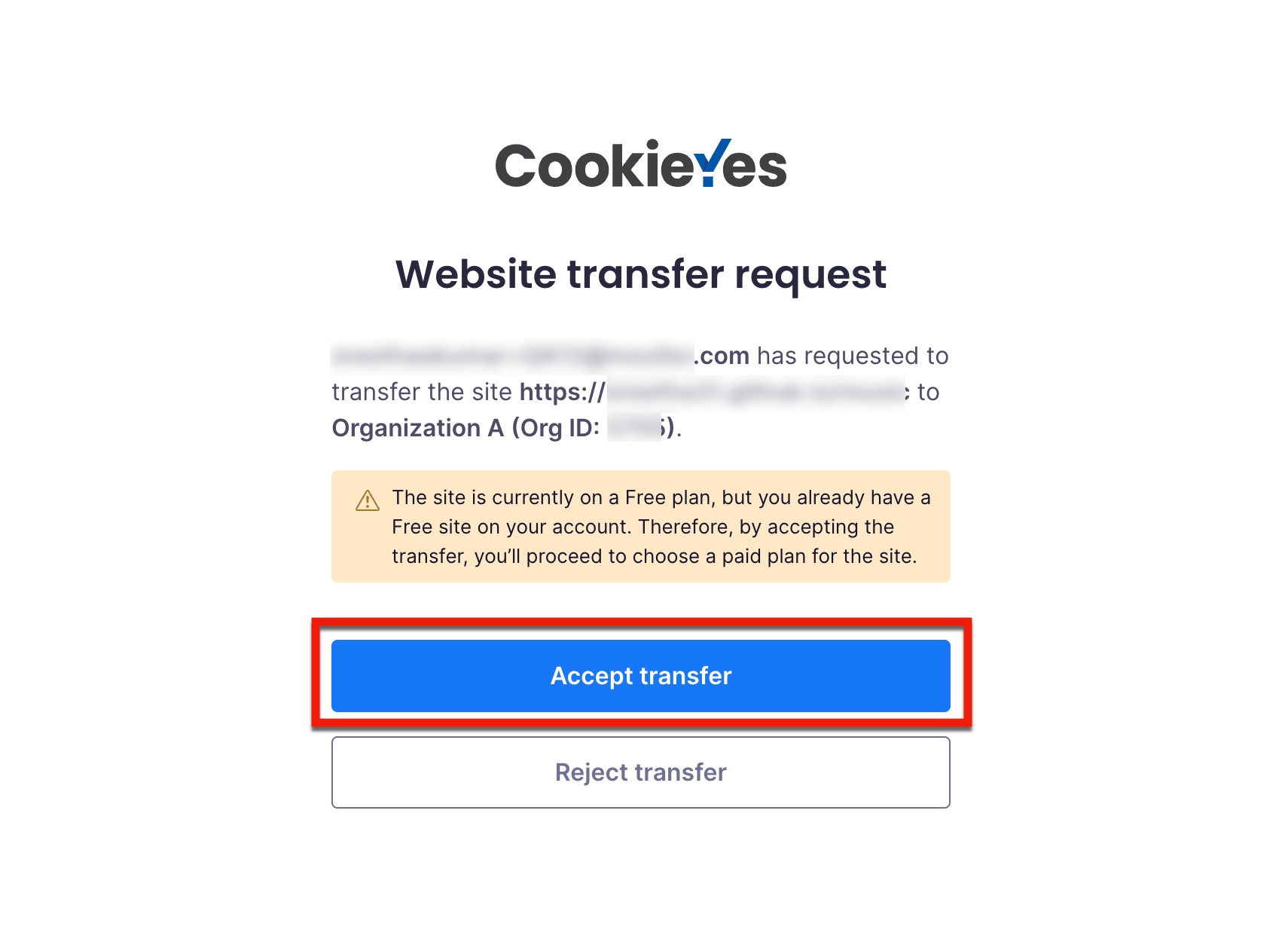transfer for free site 