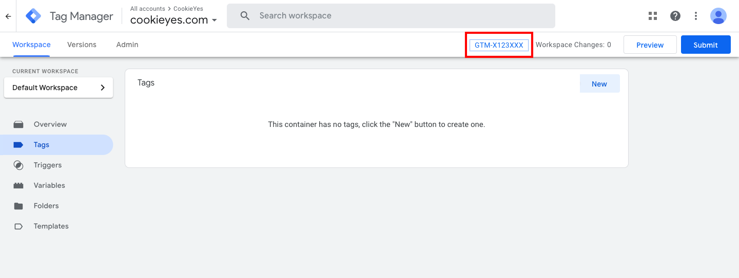copy container code