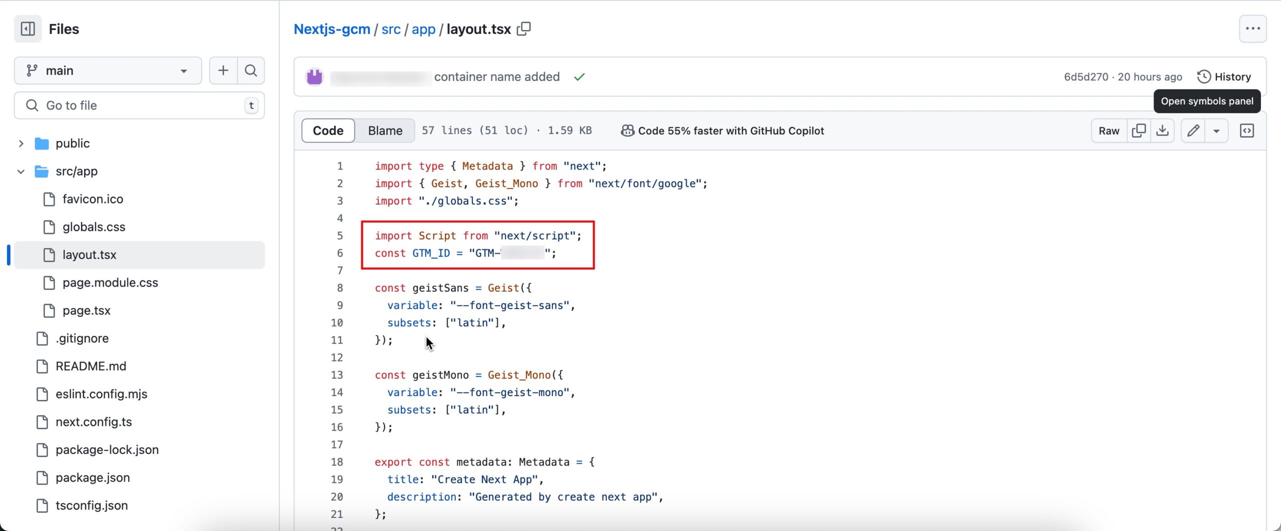 Script component