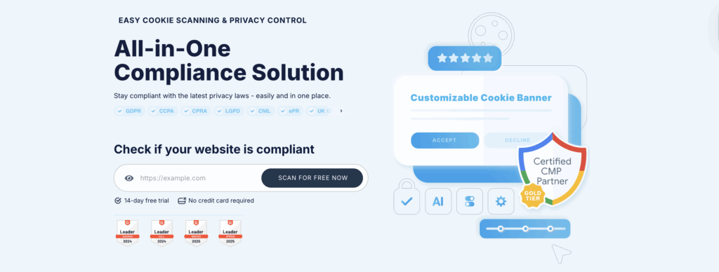 Cookie Script home page