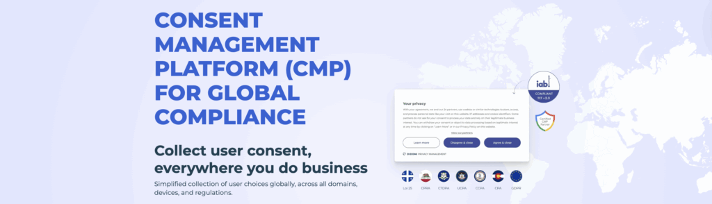 Didomi CMP Landing Page