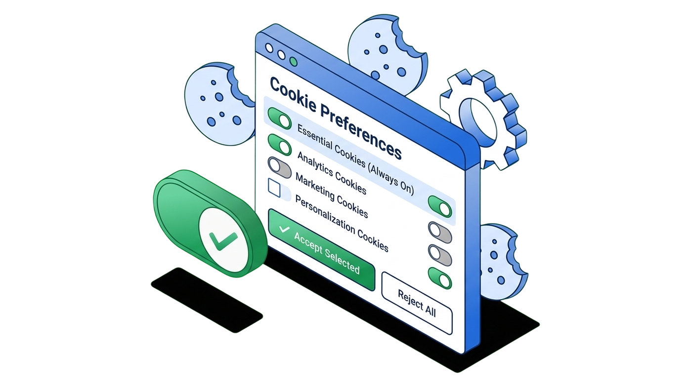 Featured image of Non-Essential Cookies: 8 Steps to Properly Manage Cookie Consent on Your Website