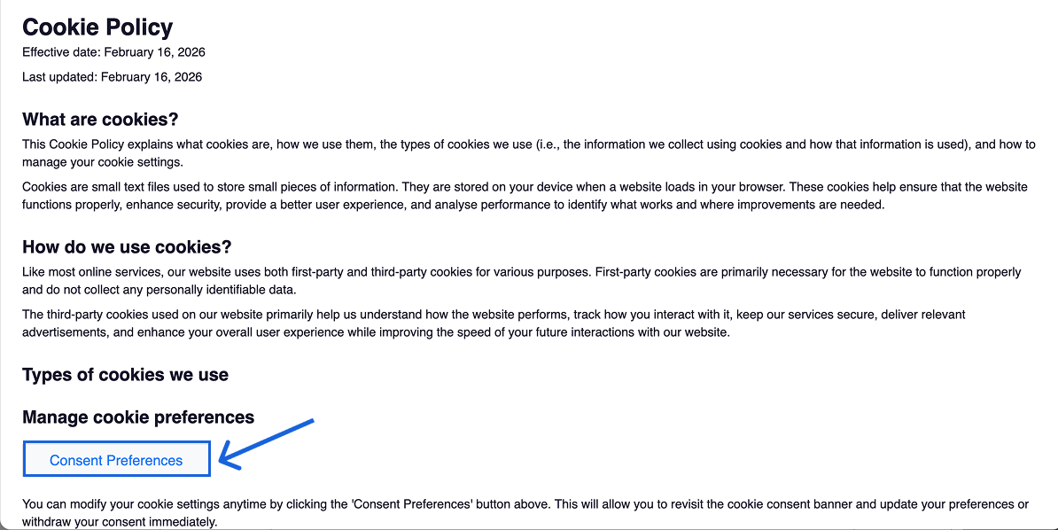 Cookie Policy Template (GDPR & CCPA Compliant) Free Copy & Guide