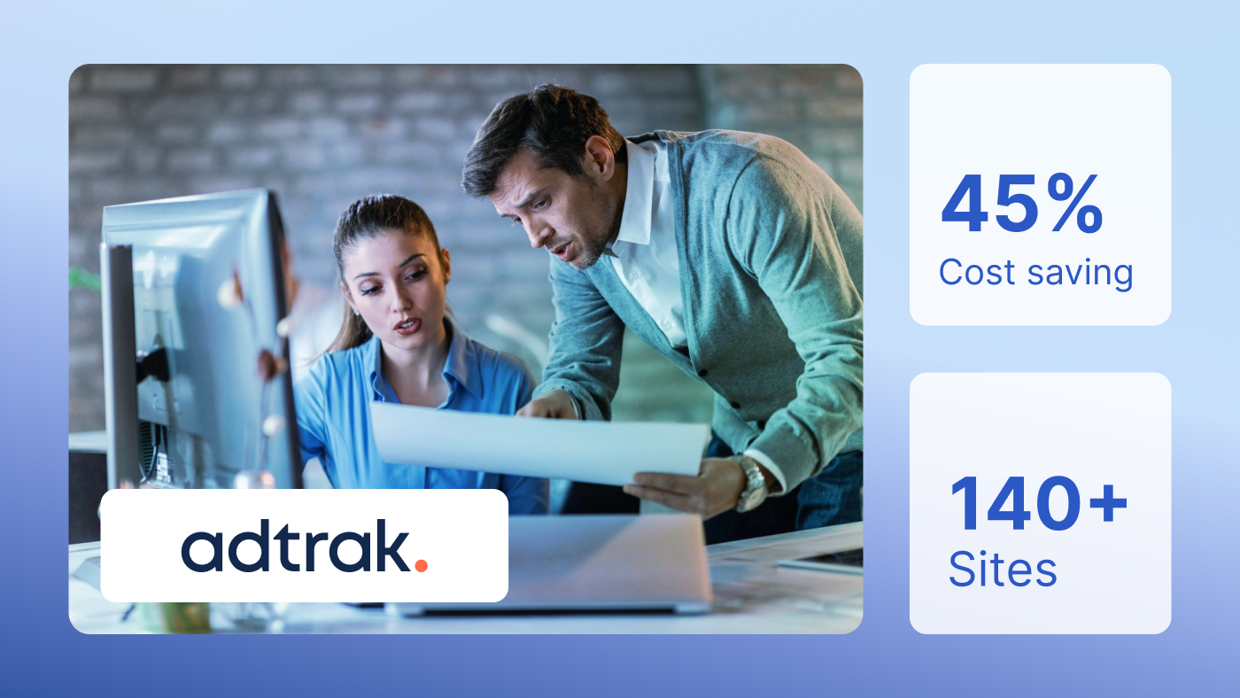Featured image of How Adtrak reduced compliance costs by 45% across 140+ websites