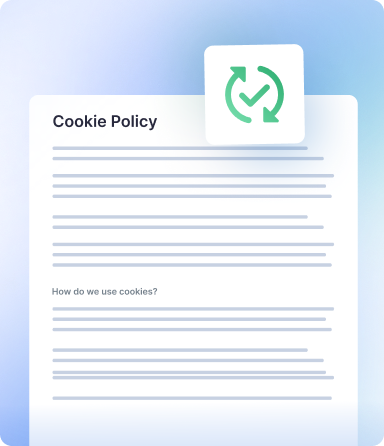 Feature: auto updating cookie policy