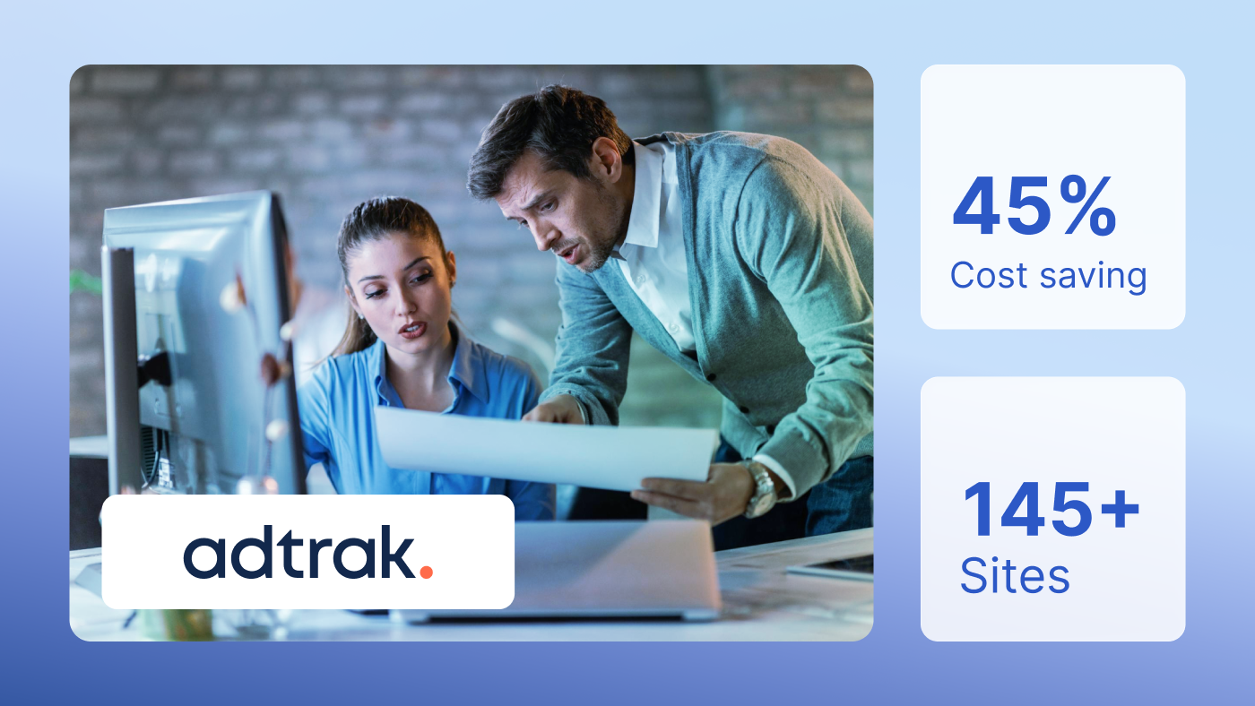 Featured image of How Adtrak reduced compliance costs by 45% across 145+ websites