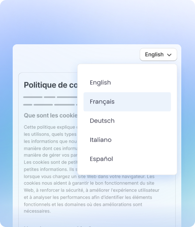 Feature: publish for global visitors