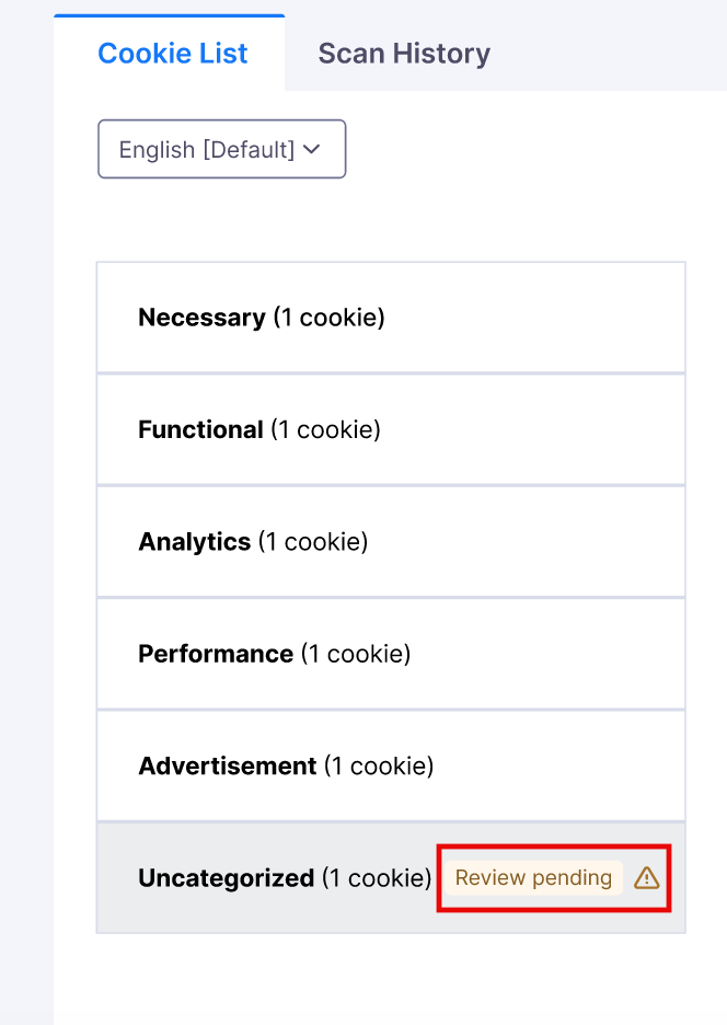 Review Pending cookie