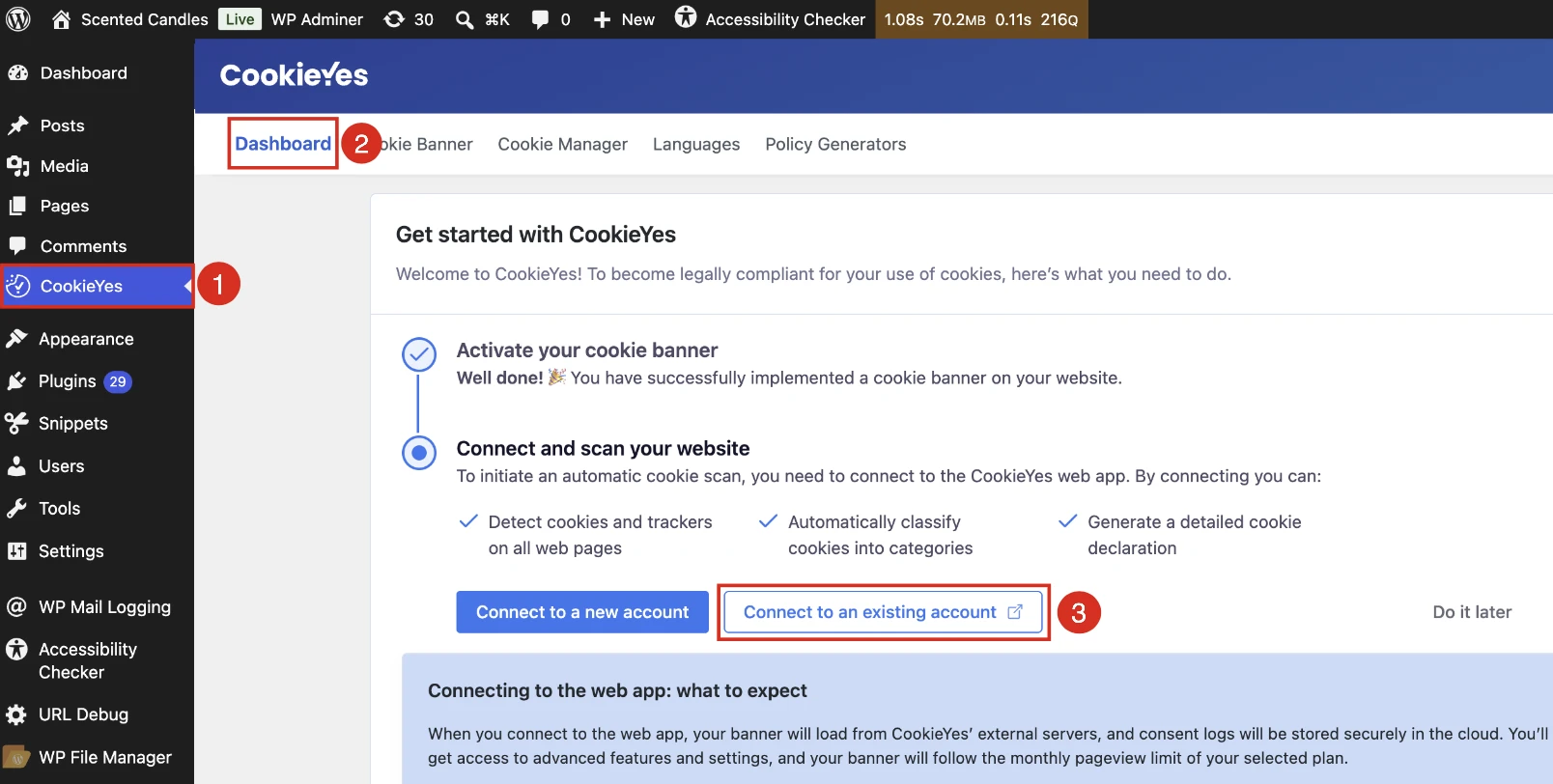 connect_to_existing_account