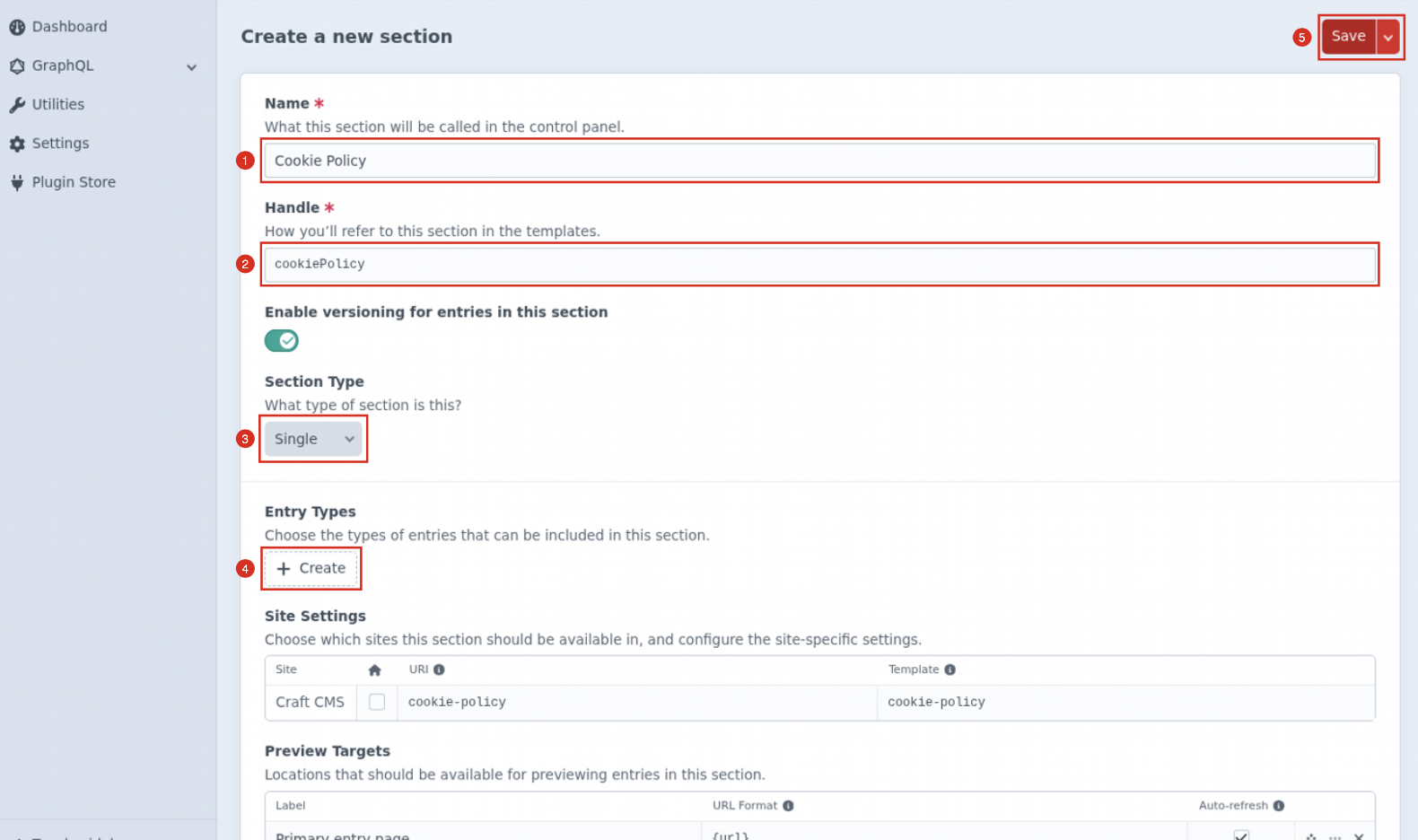 create_new_section