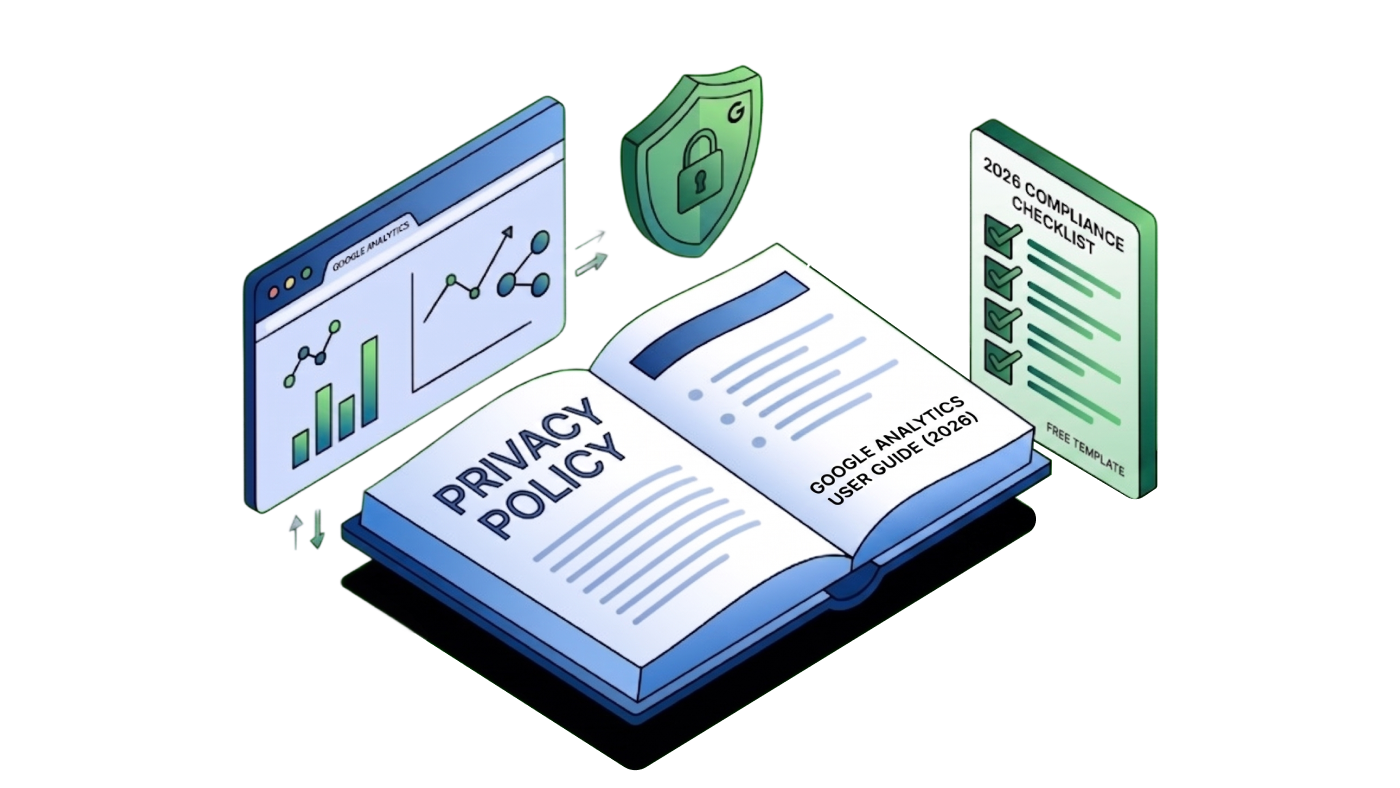 Featured image of Privacy Policy for Google Analytics Users: Free Template and Examples 2026