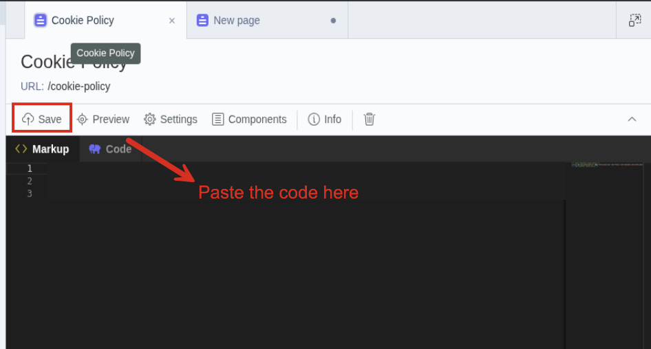 paste-the-copied-code